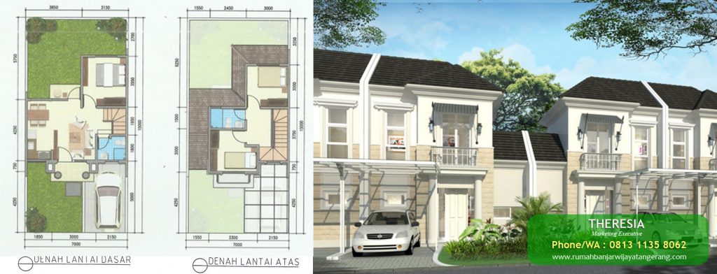 Type 76 Luas bangunan