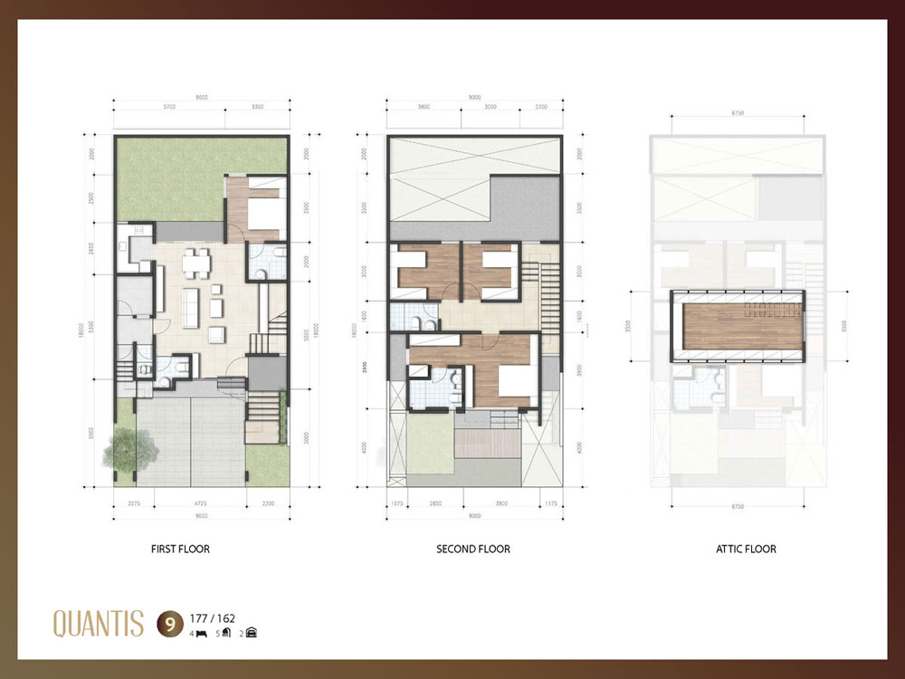 Denah Rumah Quantis